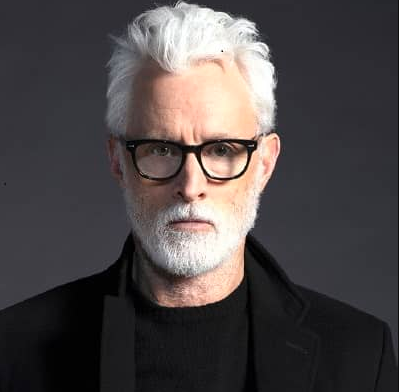 A portrait of John Slattery, the acclaimed actor,